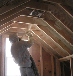 Fairfield CT attic spray foam insulation