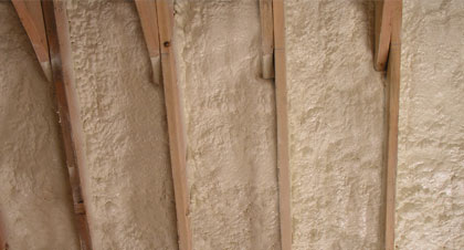 closed-cell spray foam for Fairfield applications